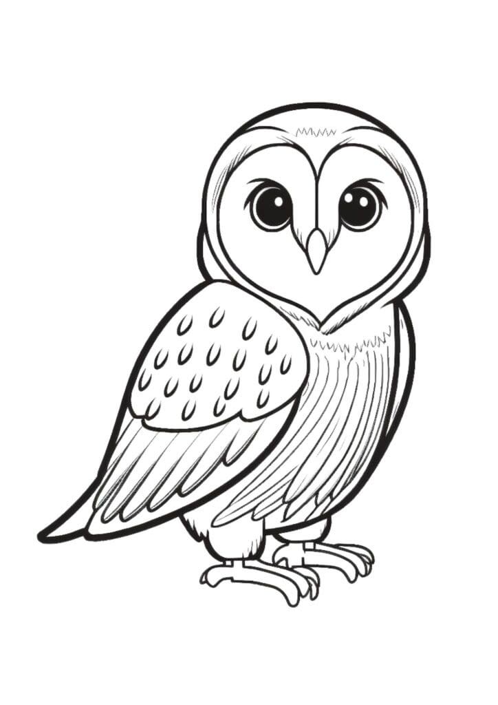 Hoot Hoot! 24 Owl Coloring Pages for Everyone – Free and Printable ...