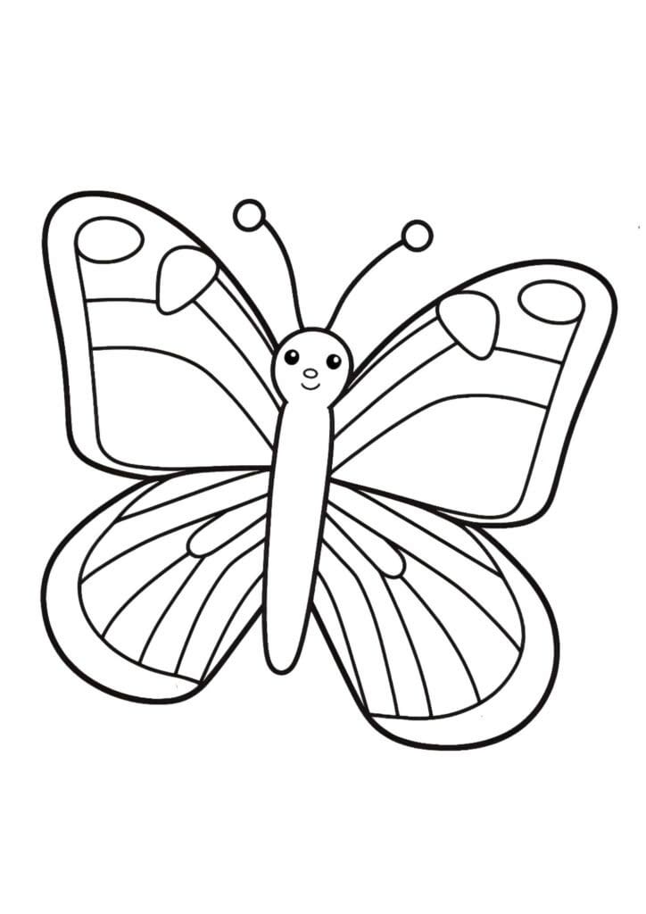 Unique Butterfly Coloring Pages for Adults and Kids - Coloring Oasis