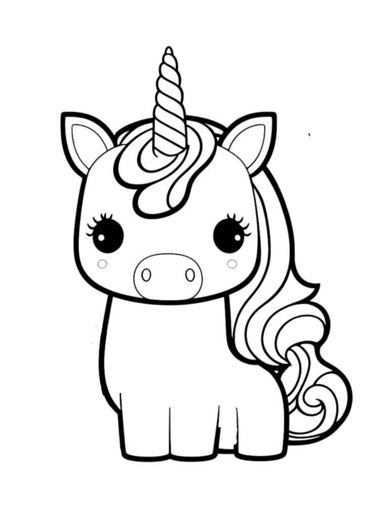 Magical Unicorn Coloring Pages to Download and Print - Coloring Oasis